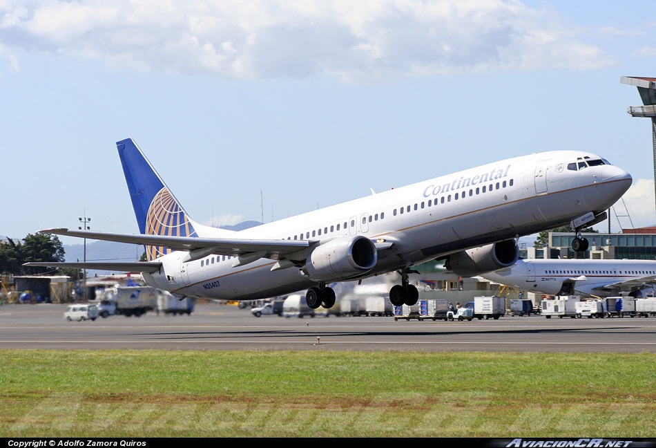 N35407 - Boeing 737-924 - Continental Airlines