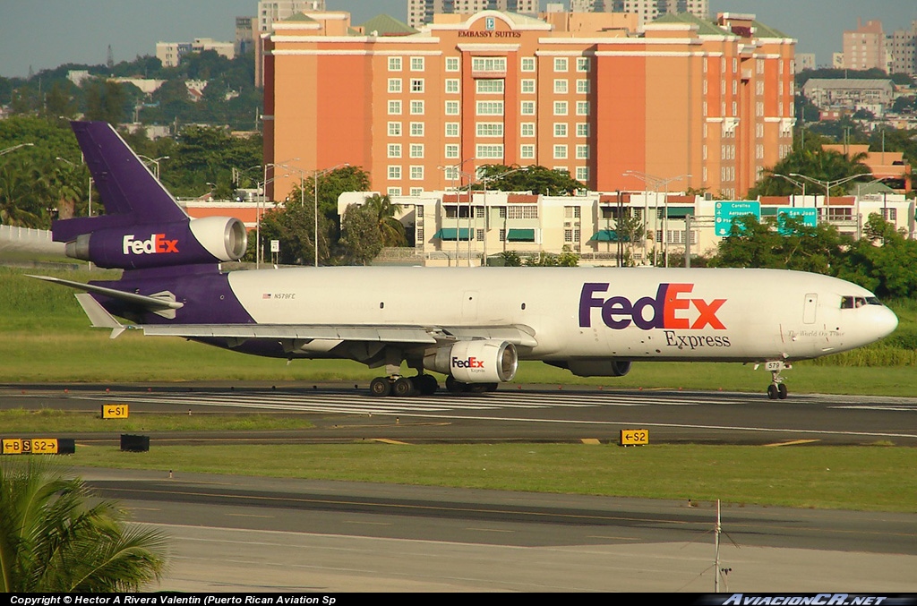 N579FE - McDonnell Douglas MD-11F - FedEx