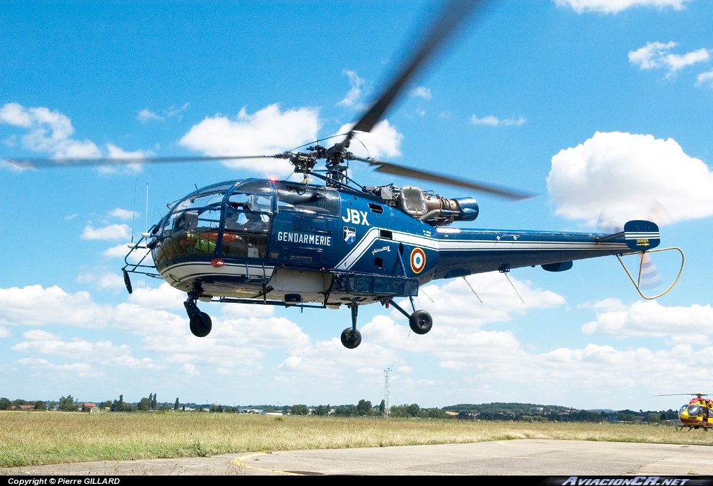 F-MJBX - Eurocopter SA316B Alouette III - Gendarmerie Nationale