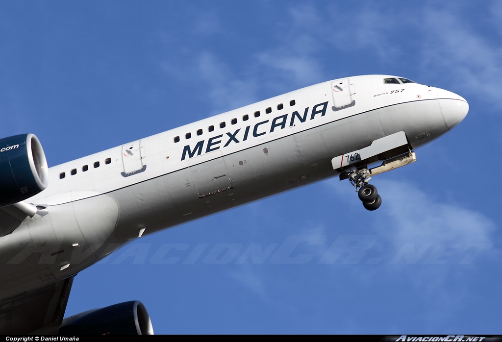N762MX - Boeing 757-2Q8 - Mexicana