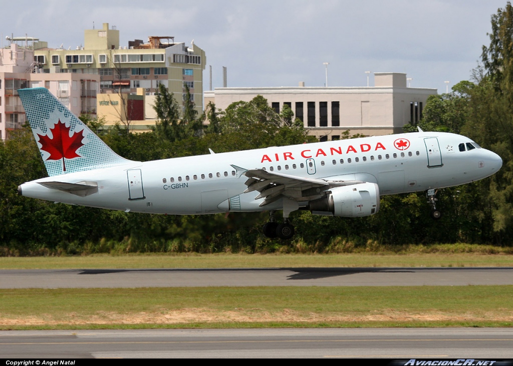 C-GBHN - Airbus A319-114 - Air Canada