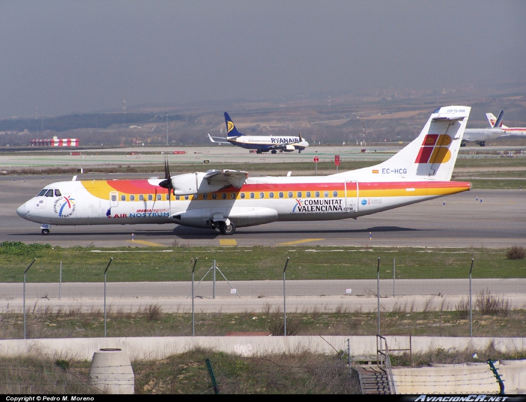 EC-HCG - ATR 72-212A - Air Nostrum (Iberia Regional)