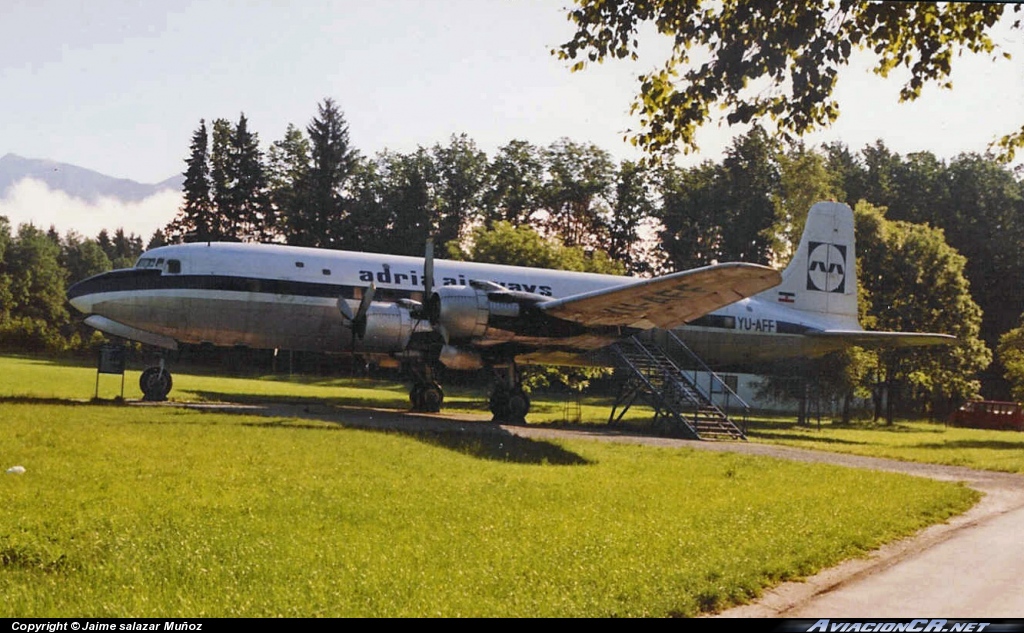 YU-AFF - Douglas DC-6B - Adria Airways
