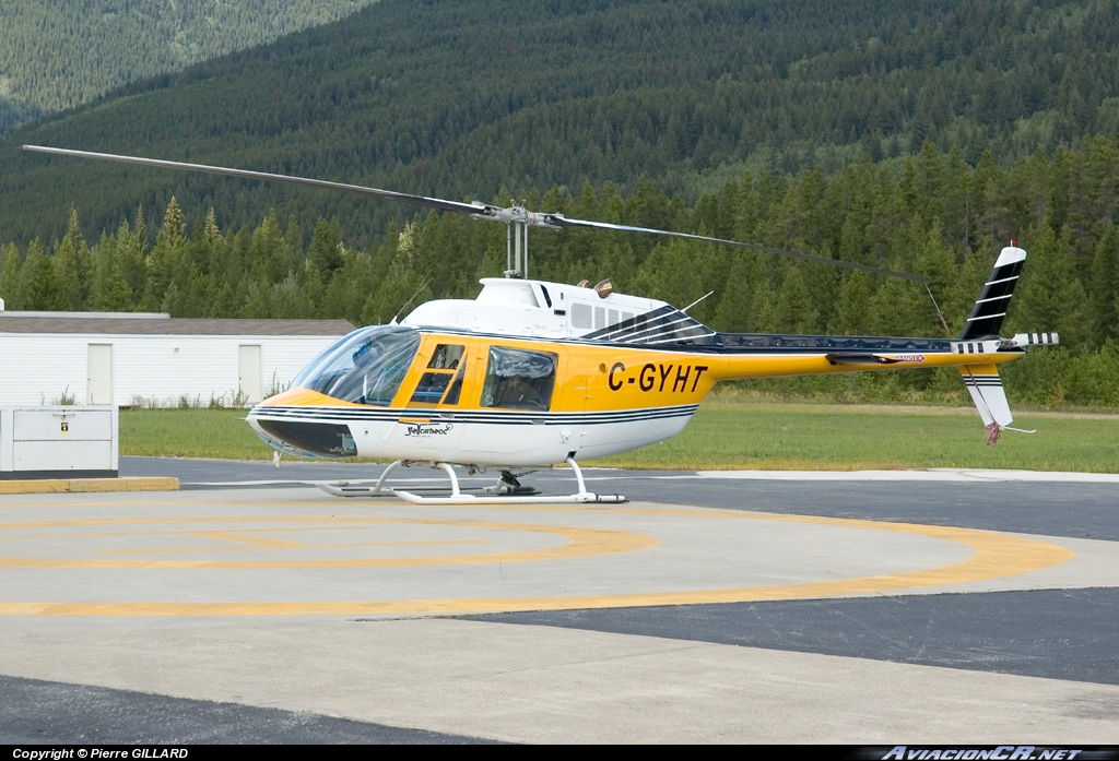 C-GYHT - Bell 206B Jet Ranger III - Yellowhead Helicopters Ltd