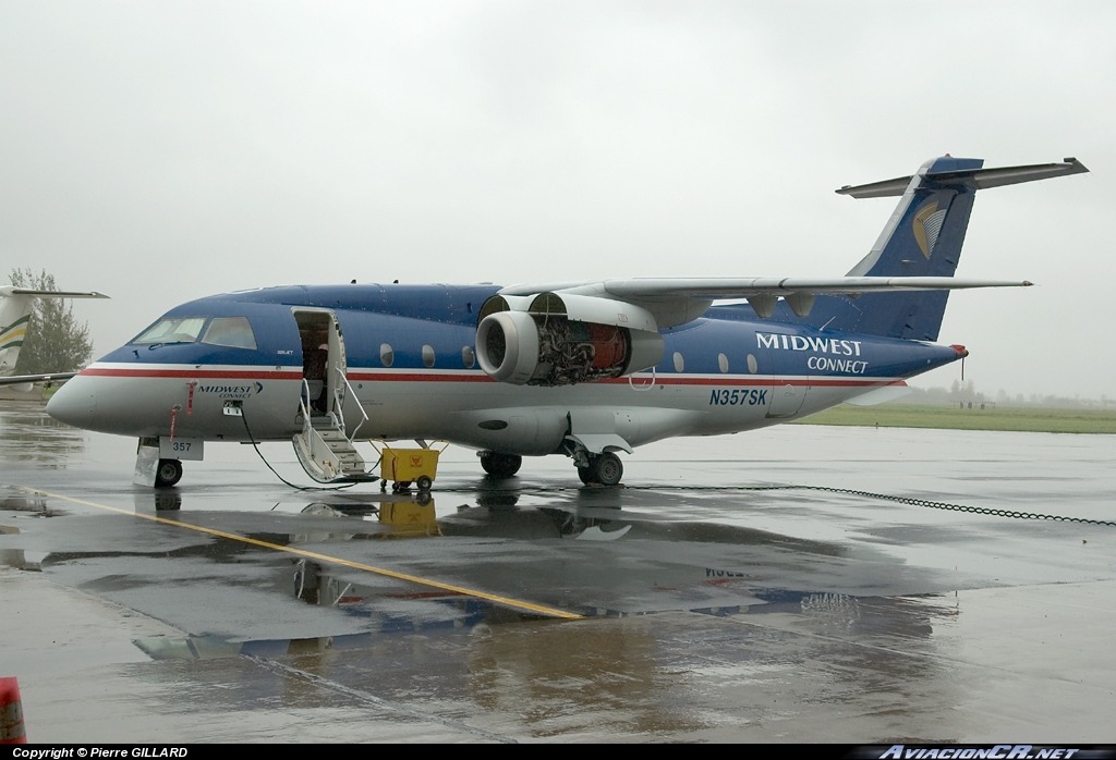 N357SK - Dornier Do-328 Jet - Midwest Connect