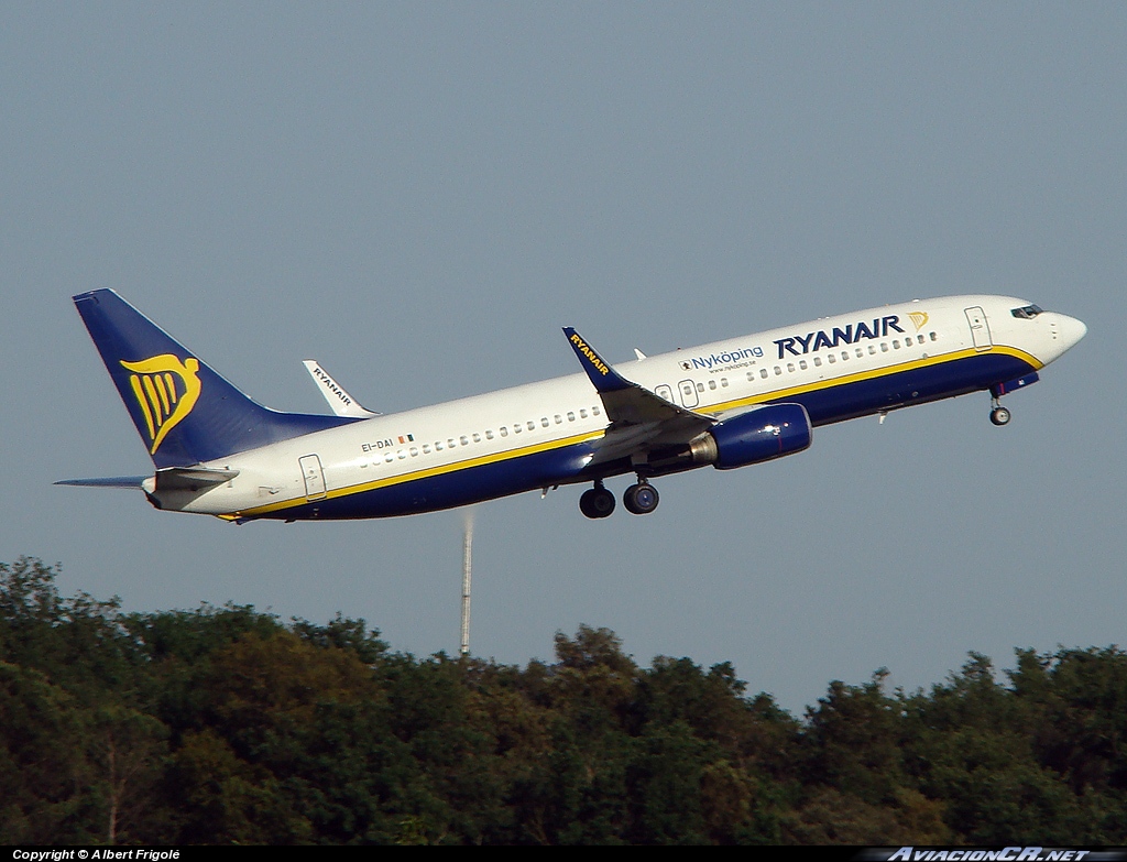 EI-DAI - Boeing 737-8AS - Ryanair