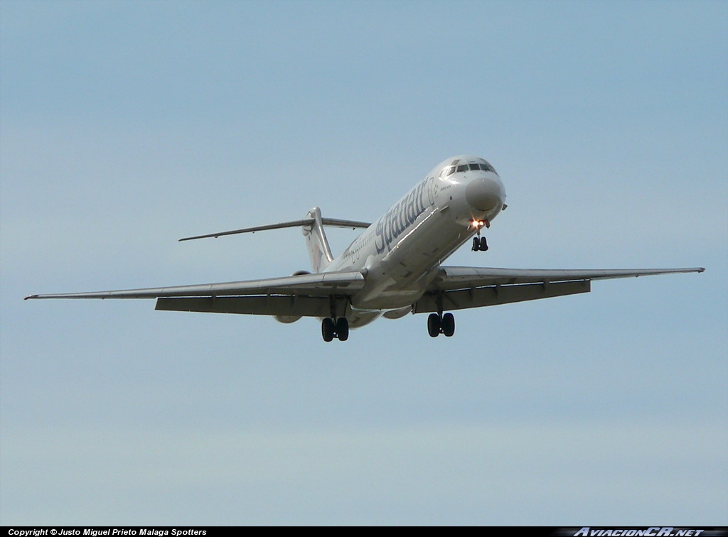 EC-GNY - McDonnell Douglas MD-83 - Spanair