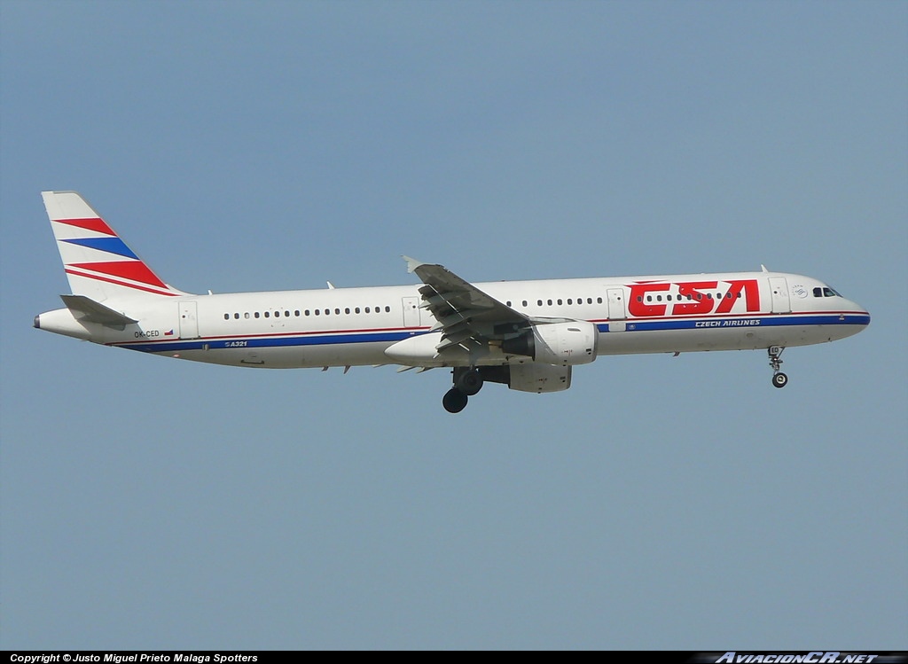 OK-CED - Airbus A321-211 - CSA - Czech Airlines