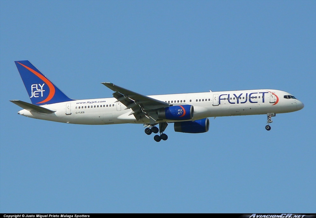 G-FJEB - Boeing 757-23A - FLYJET