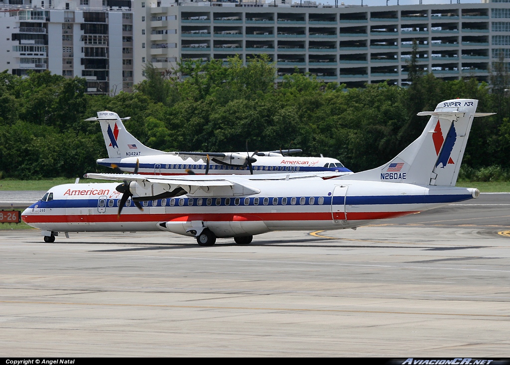 N260AE - Aerospatiale ATR-72 - American Eagle