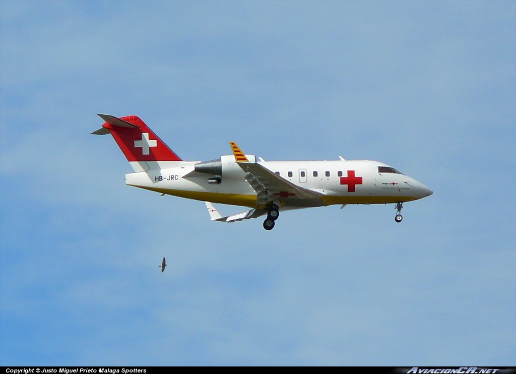 HB-JRC - Bombardier CL-600-2B16 Challenger 604 - Swiss Air-Ambulance