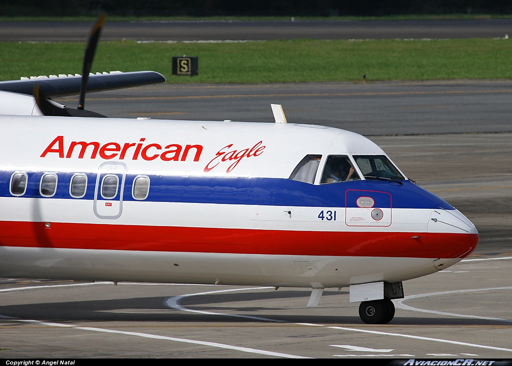N431AT - Aerospatiale ATR-72-212 - American Eagle