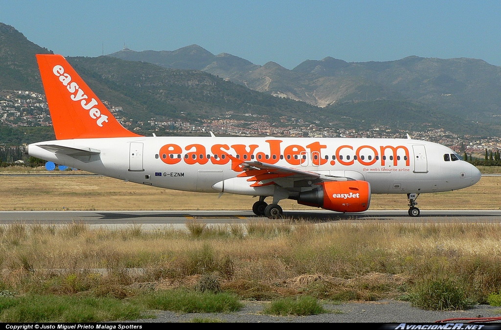 G-EZNM - Airbus A319-111 - EasyJet Airlines