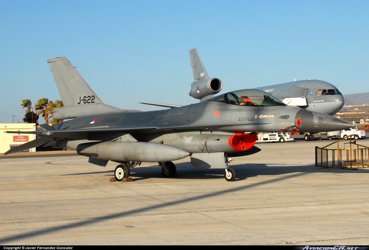 J-622 - Lockheed Martin F-16A Fighting Falcon - Netherlands - Royal Air Force