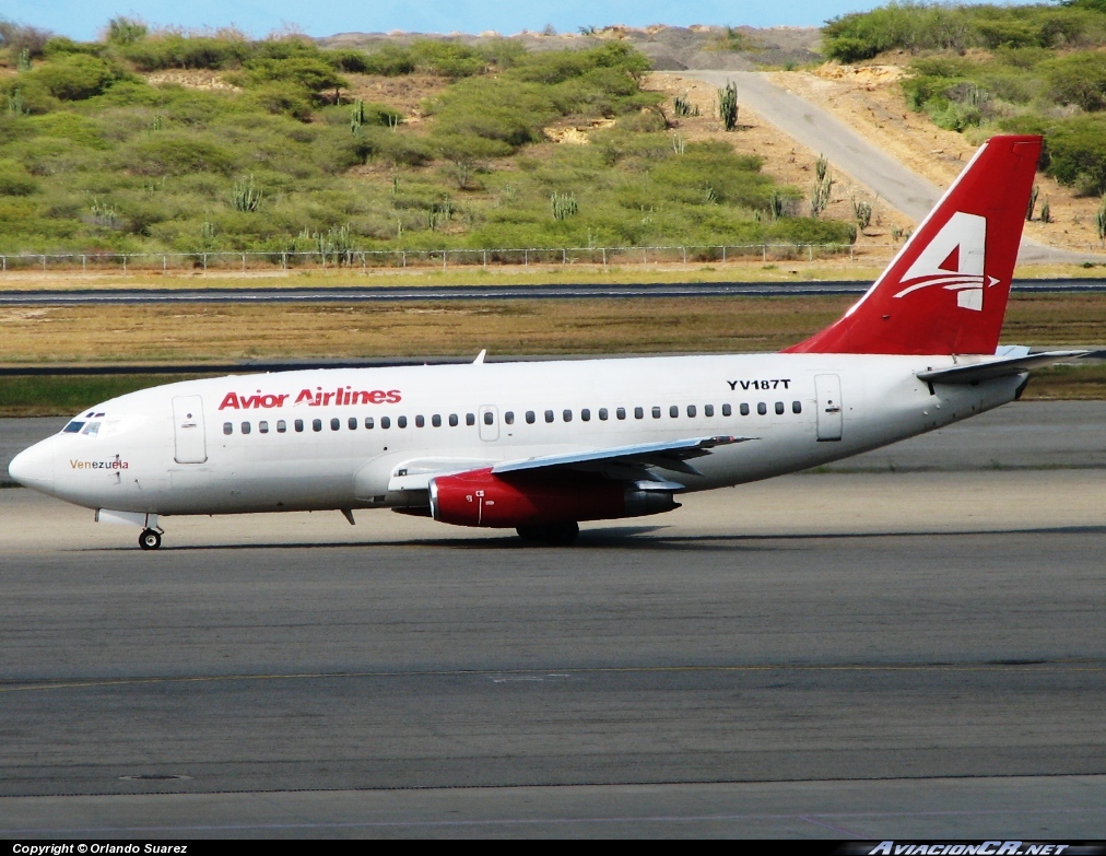 YV187T - Boeing 737-2H4(Adv) - Avior Airlines