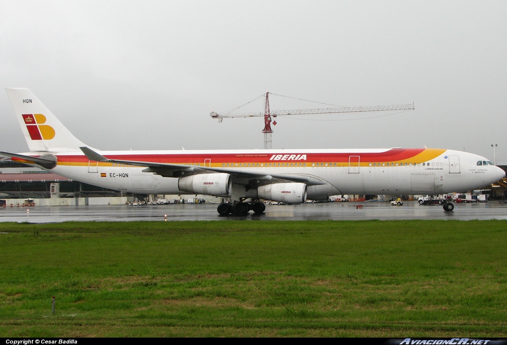 EC-HQN - Airbus A340-313X - Iberia