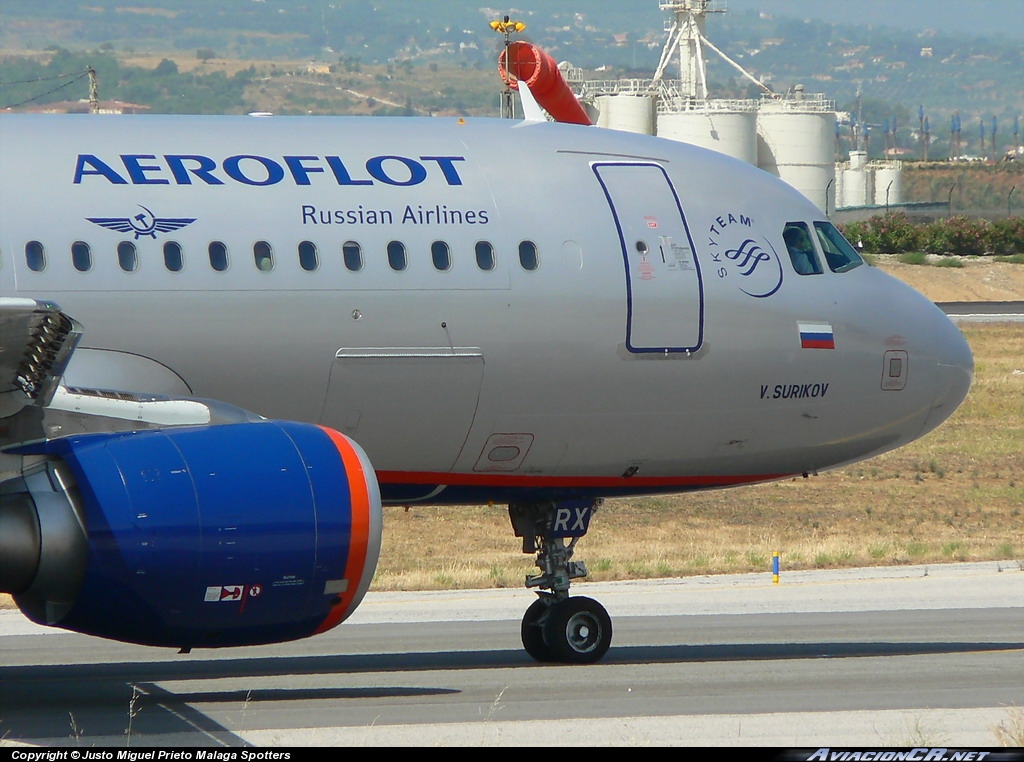 VP-BRX - Airbus A320-214 - Aeroflot
