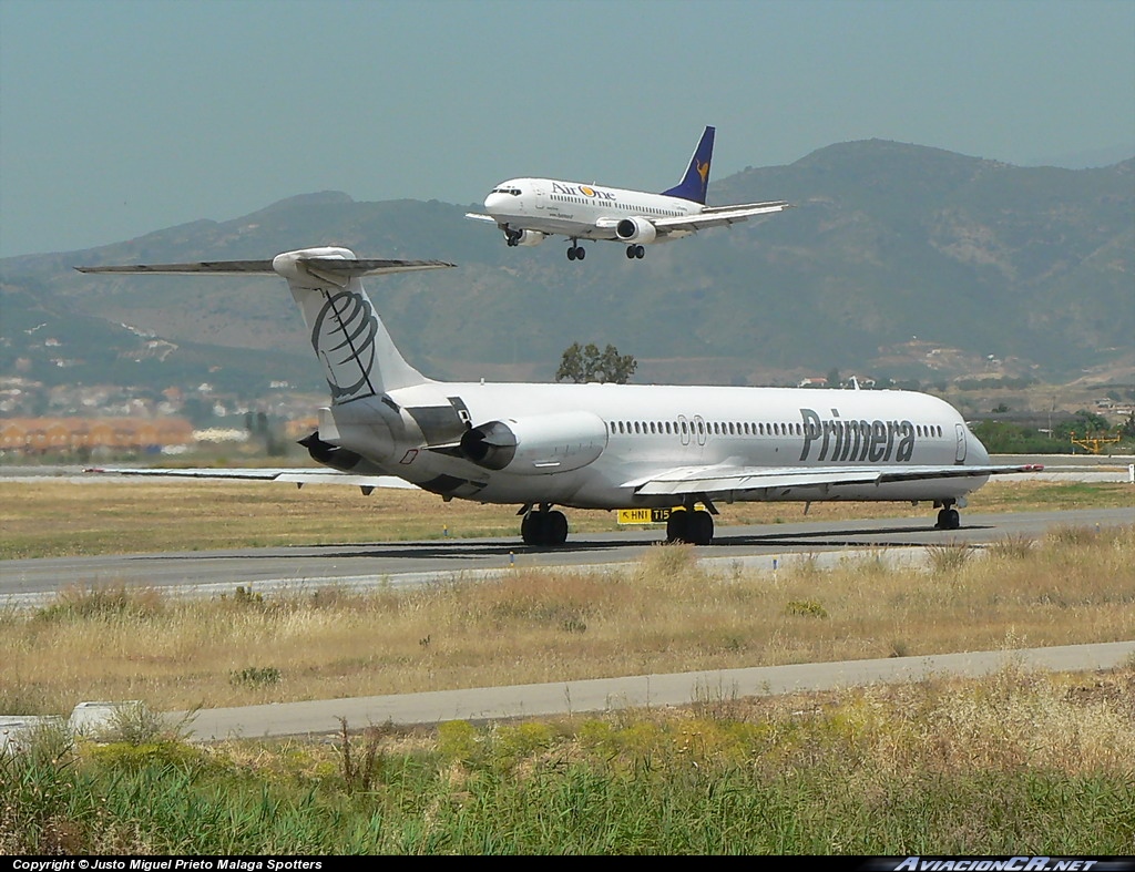 TF-JXB - McDonnell Douglas MD-82 - JetX (Primera)