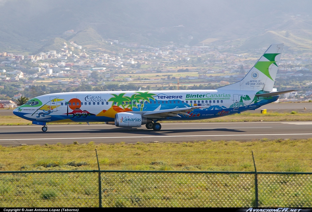EC-INQ - Boeing 737-4Q8 - Binter Canarias