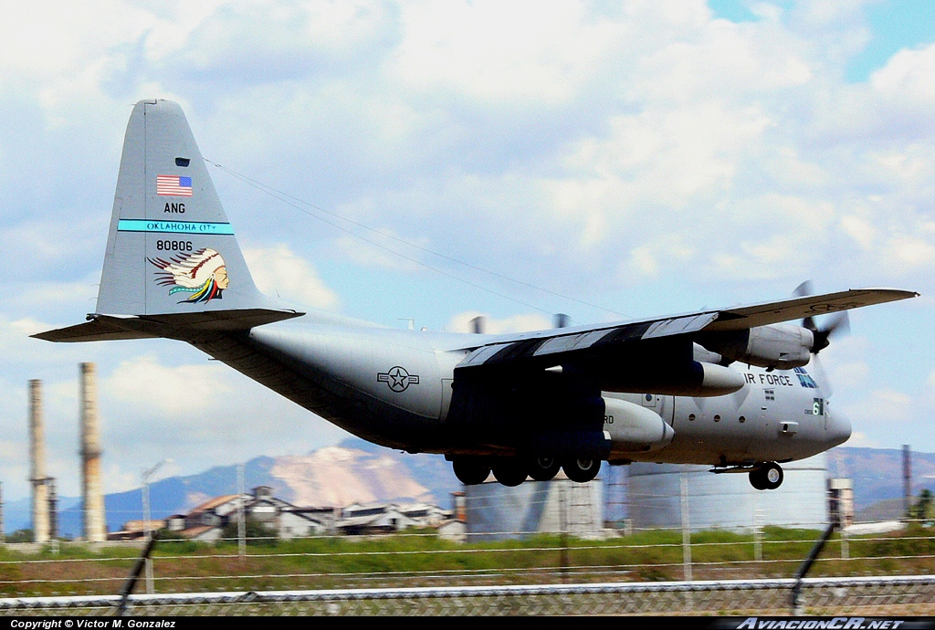 78-0806 - LOCKHEED C-130 HERCULES - USA-National Guard - Oklahoma