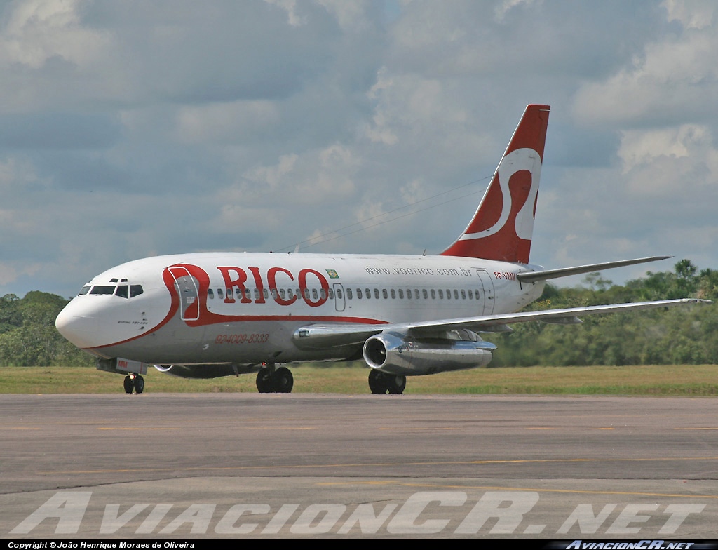 PP-VMM - Boeing 737-241(Adv) - Rico Linhas Aéreas