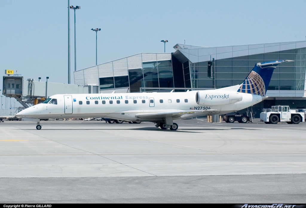 N27506 - Embraer ERJ-145 Regional Jet - Continental Express