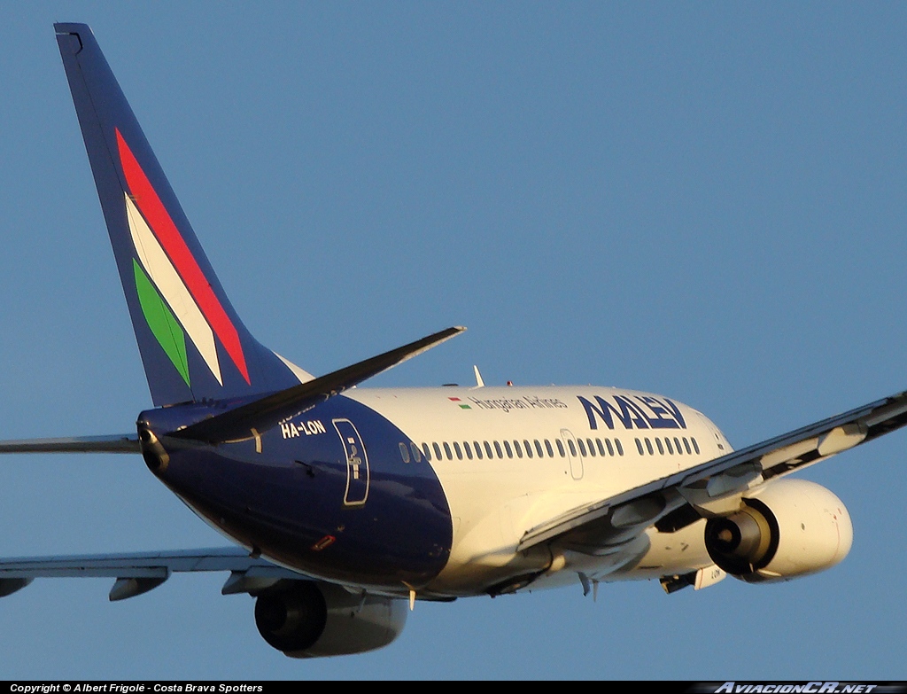 HA-LON - Boeing 737-600 - MALEV - Hungarian Airlines