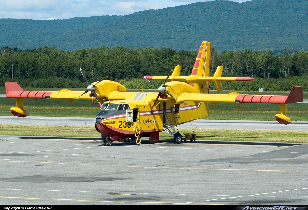 C-FAWQ - Canadair CL215-6B11 (CL215T) - Gobierno de Québec - Servicio Aéreo Gubernamental