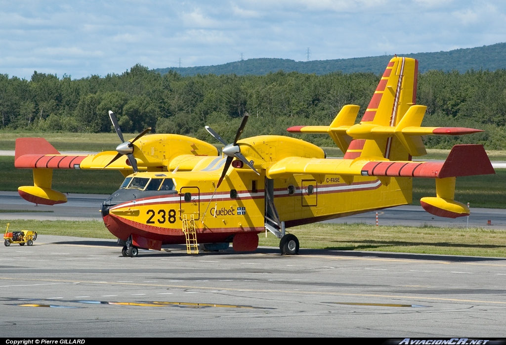 C-FASE - Canadair CL215-6B11 (CL215T) - Gobierno de Québec - Servicio Aéreo Gubernamental