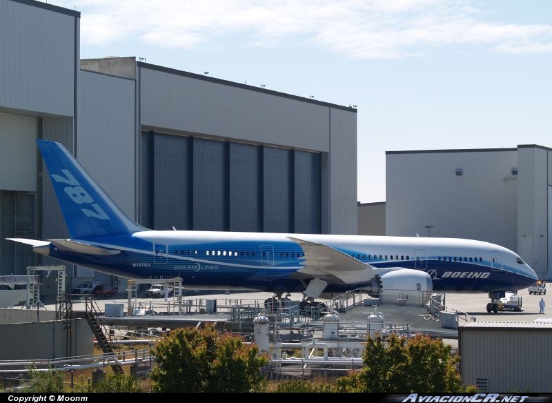 N787BA - Boeing 787-881 Dreamliner - Boeing Company