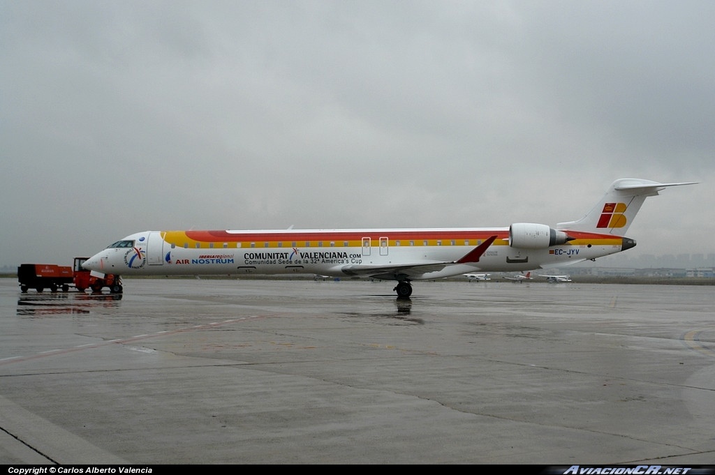 EC-JYV - Bombardier CRJ-900ER - Iberia Regional (Air Nostrum)