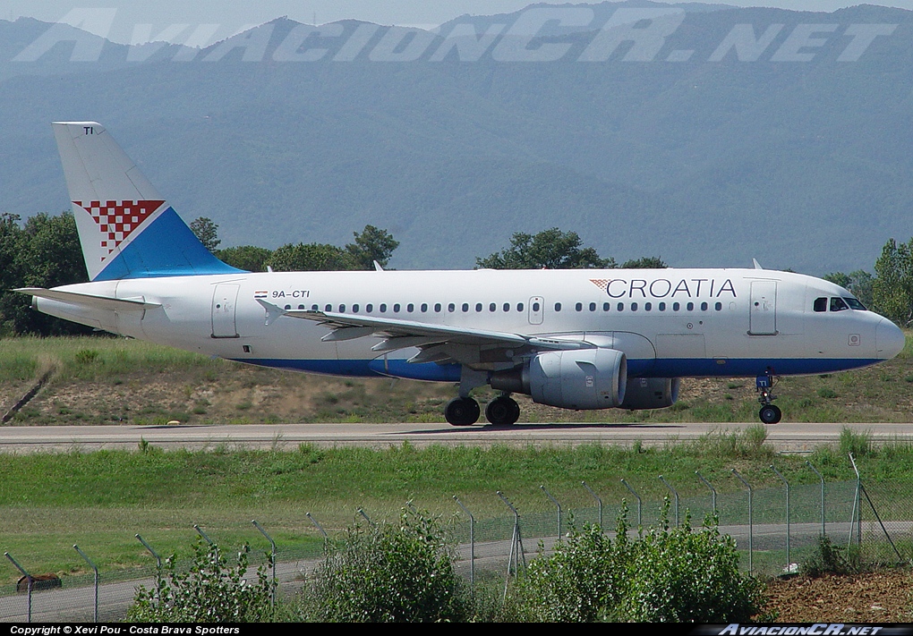 9A-CTI - Airbus A319-100 - Croatia Airlines