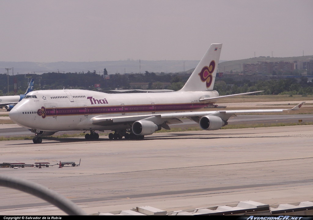 HS-TGF - Boeing 747-4D7 - Thai Airways
