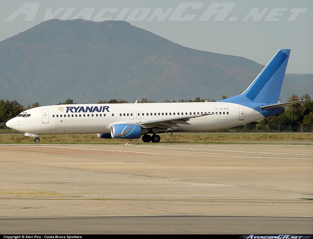 G-XLAG - Boeing 737-86N - Ryanair