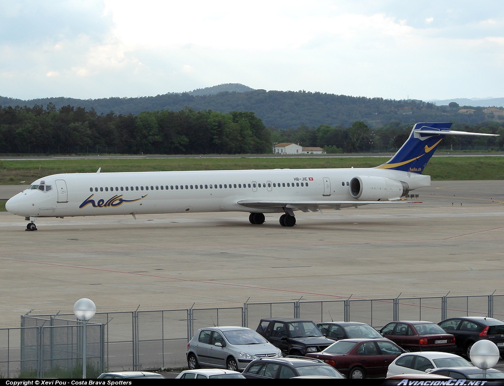 HB-JIE - McDonnell Douglas MD-90 - Hello