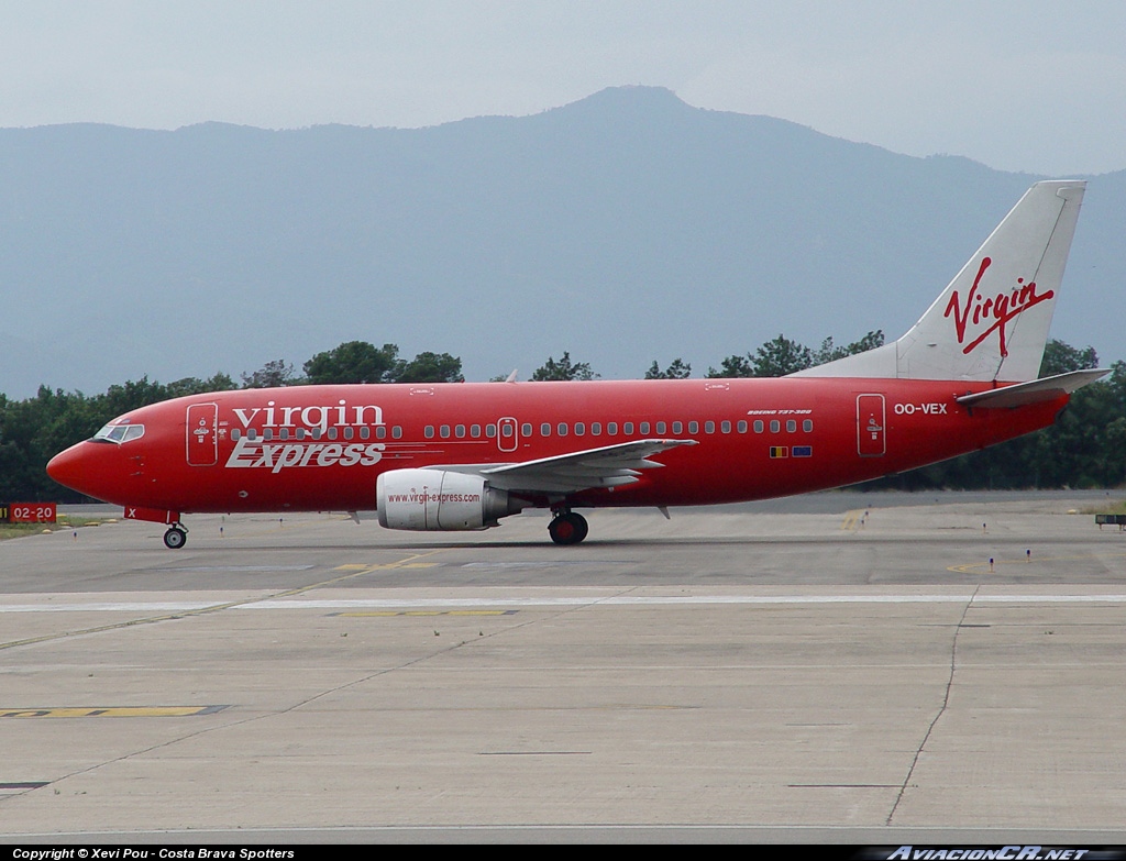 OO-VEX - Boeing 737-36N - Virgin Express