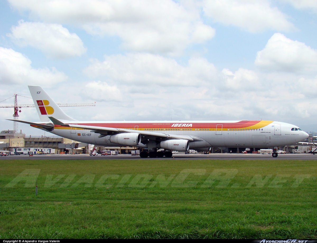 EC-ICF - Airbus A340-313X - Iberia