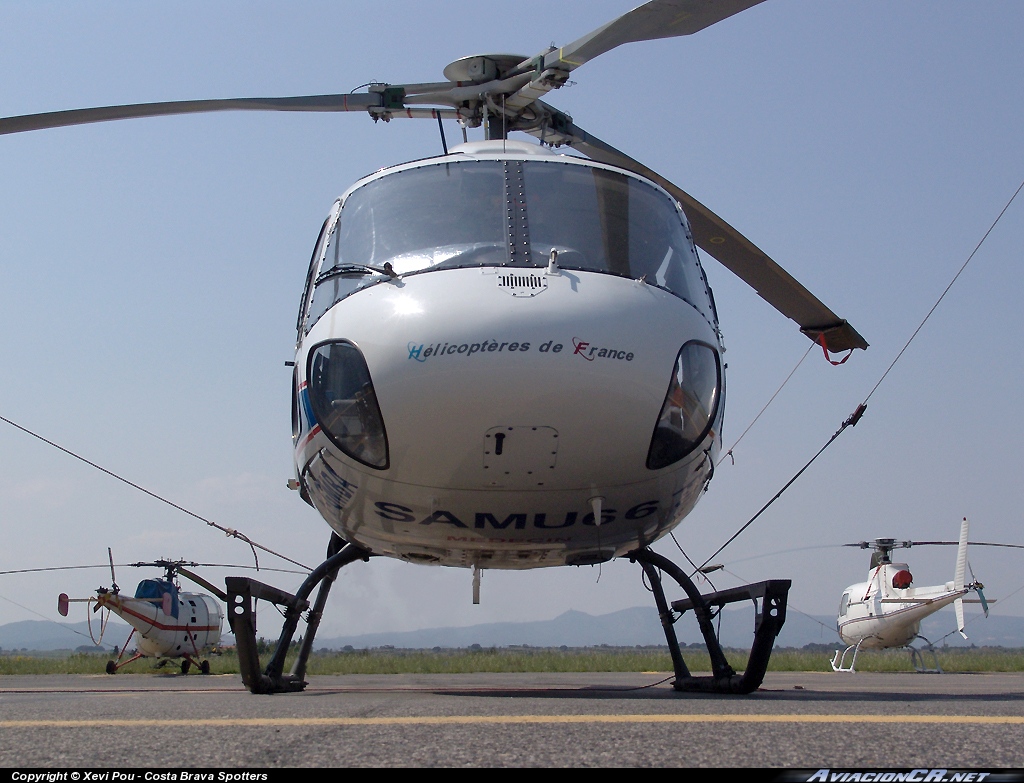 F-GMBA - Eurocopter AS 355N Ecureuil 2 - SAMU 66 (Hélicoptères de France)