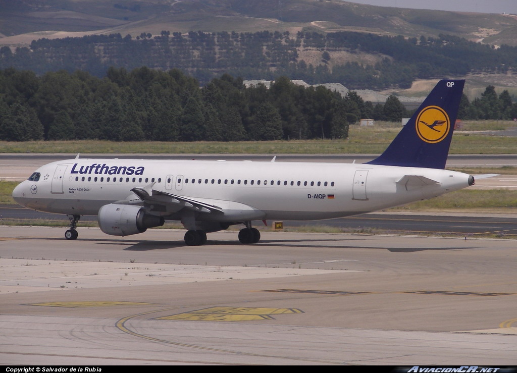 D-AIQP - Airbus A320-211 - Lufthansa