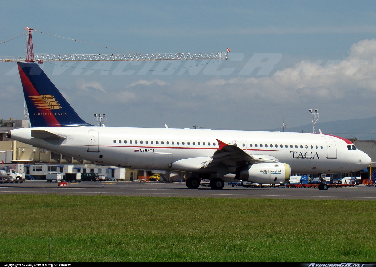 N486TA - Airbus A320-233 - TACA