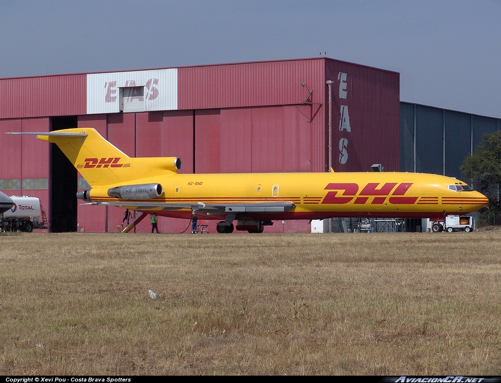 HZ-SND - Boeing 727-223/Adv(F) - DHL