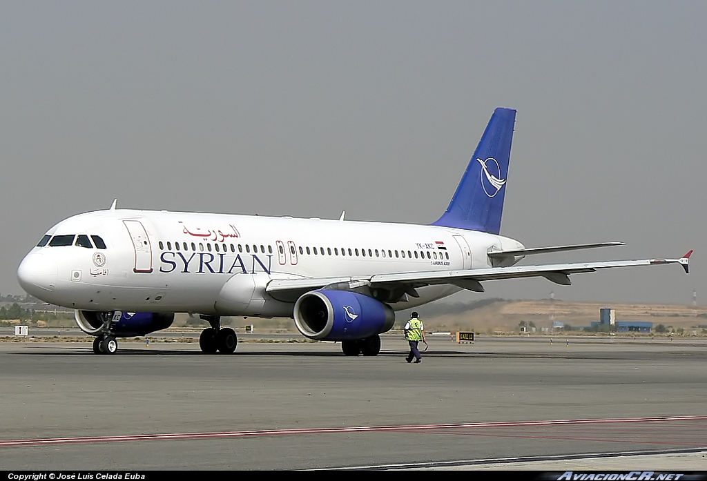 YK-AKC - Airbus A320-232 - Syrian Air