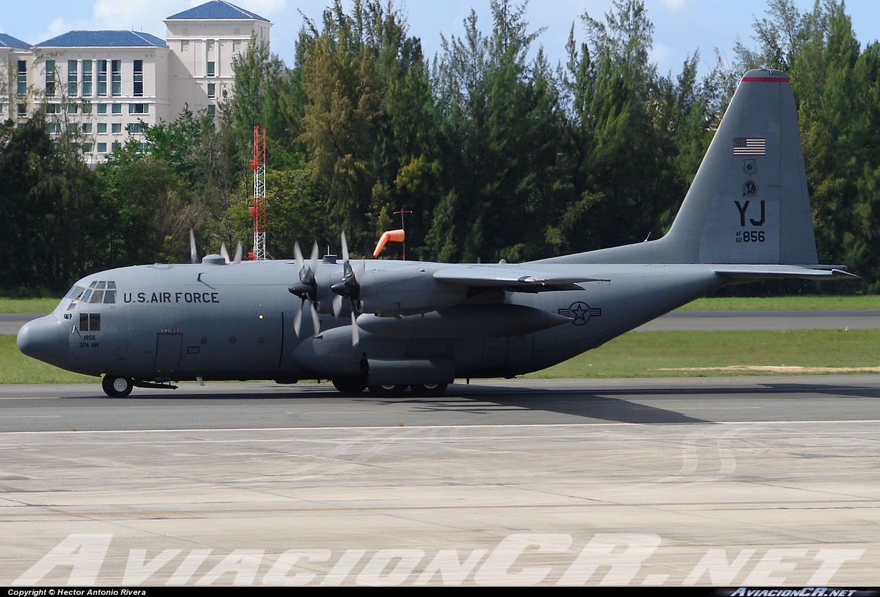 62-7856 - Lockheed C-130E-I Hercules (L-382) - USAF - United States Air Force - Fuerza Aerea de EE.UU