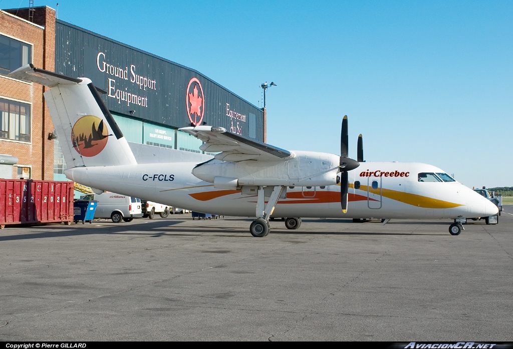 C-FCLS - De Havilland Canada DHC-8-102 Dash 8 - Air Creebec