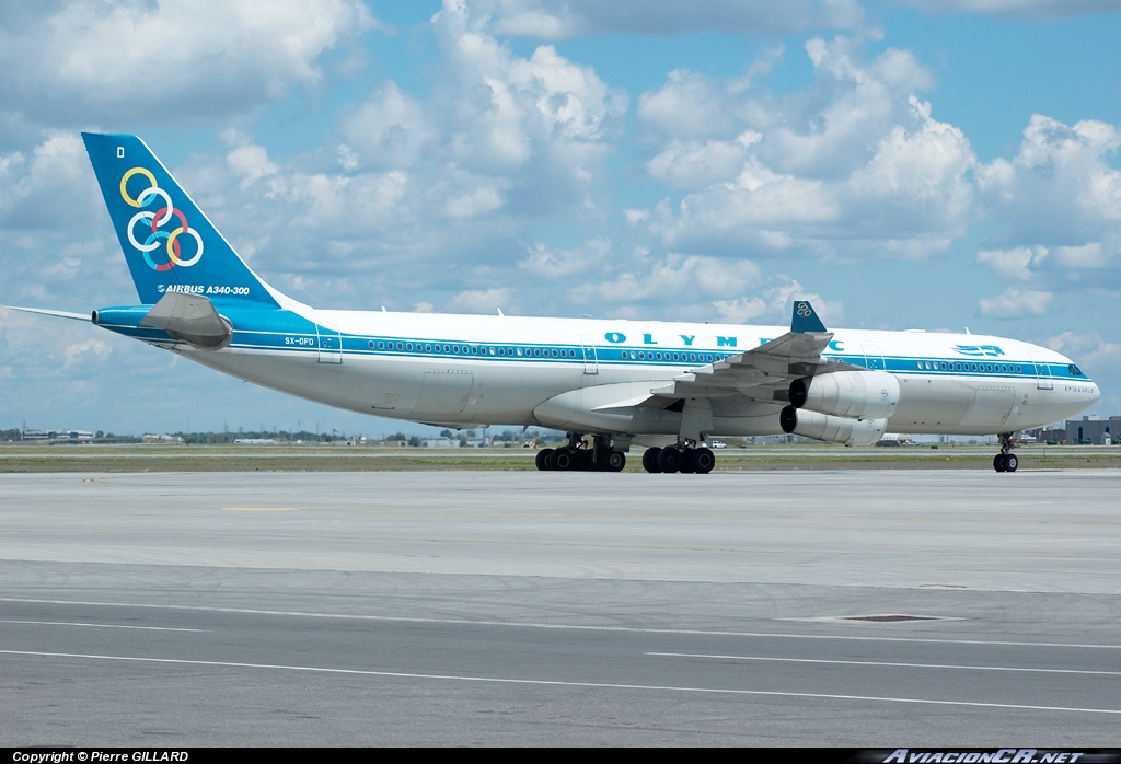 SX-DFD - Airbus A340-313X - Olympic Airlines