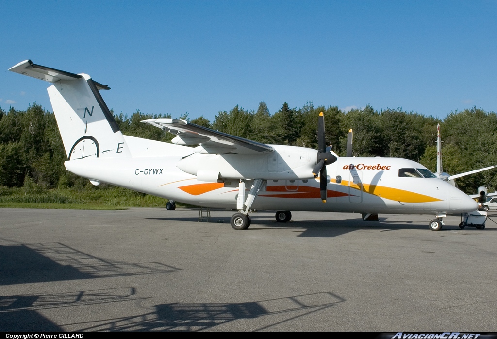 C-GYWX - De Havilland Canada DHC-8-103 Dash 8 - Air Creebec