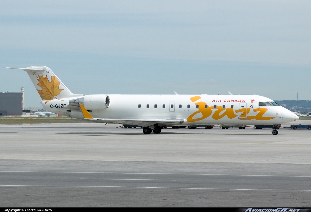 C-GJZF - Bombardier CRJ (Canadair Regional Jet) - Jazz (Air Canada)
