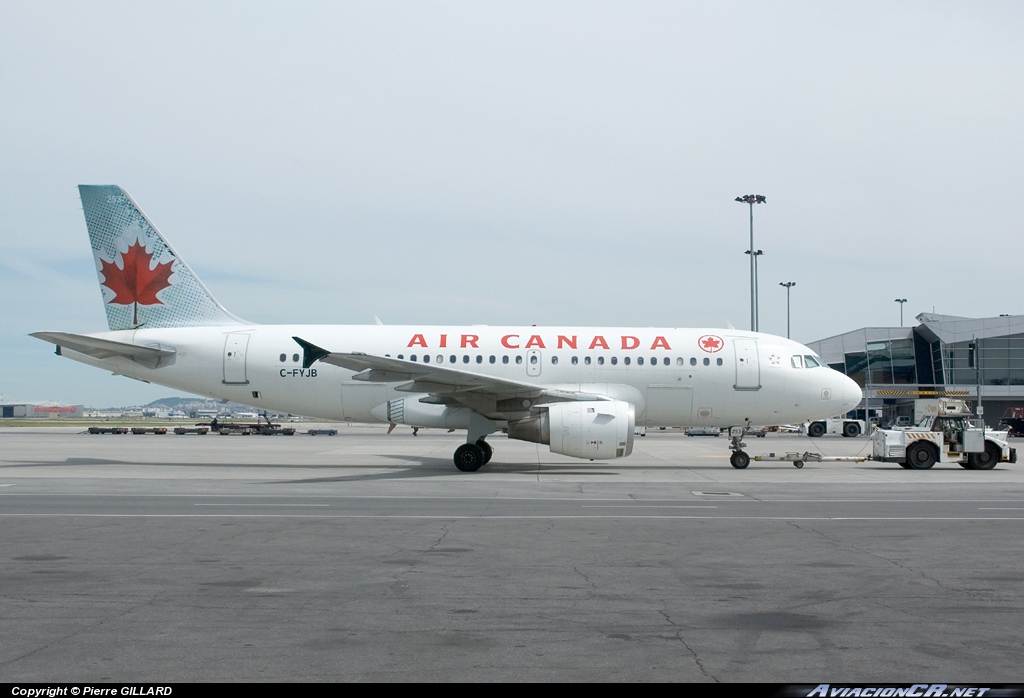 C-FYJB - Airbus A319-114 - Air Canada