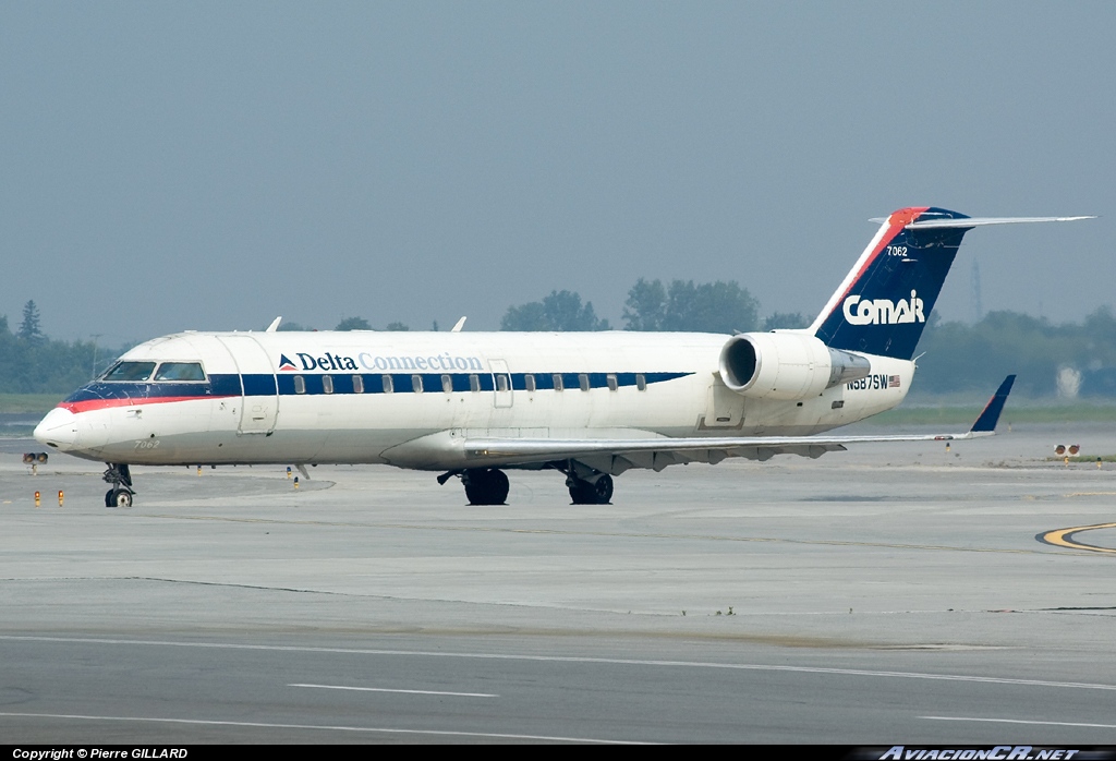N587SW - Bombardier CRJ (Canadair Regional Jet) - Comair - Delta Connection