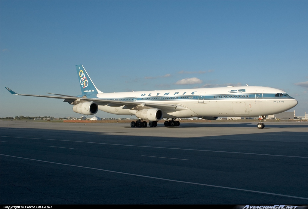 SX-DFB - Airbus A340-313X - Olympic Airlines